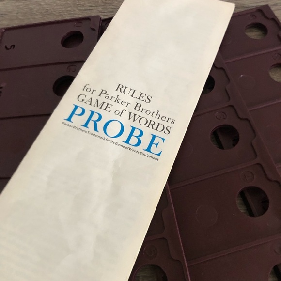1964 Parker Bros Probe Game of Words - Picture 7 of 13